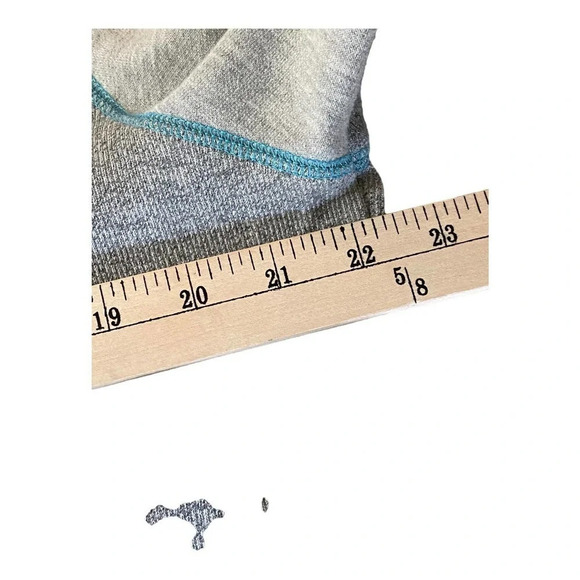 Drapers and Damons Womens Zip Up Sweater Size Large Gray Long Sleeve Casual - Picture 10 of 12